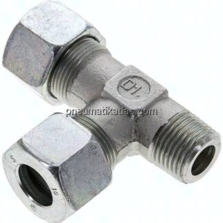 LE-Schneidringverschraubung R 1/2"-16 S (M24x1,5), Stahl verzinkt