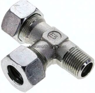 LE-Schneidringverschraubung R 1/2"-18 L (M26x1,5), Stahl verzinkt