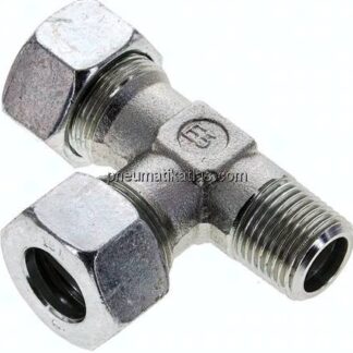 LE-Schneidringverschraubung R 1/2"-18 L (M26x1,5), Stahl verzinkt