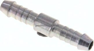 Schlauchverbinder 5 - 6mm / 5 - 6mm, Stahl verzinkt