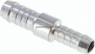 Schlauchverbinder 9 - 10mm / 7 - 8mm, Stahl verzinkt