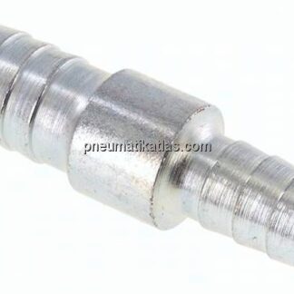 Schlauchverbinder 9 - 10mm / 7 - 8mm, Stahl verzinkt