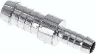 Schlauchverbinder 11 - 12mm / 7 - 8mm, Stahl verzinkt