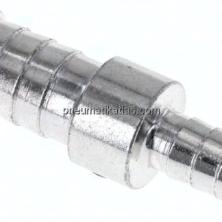 Schlauchverbinder 11 - 12mm / 7 - 8mm, Stahl verzinkt