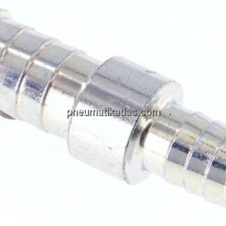 Schlauchverbinder 11 - 12mm / 9 - 10mm, Stahl verzinkt