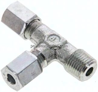 LE-Schneidringverschraubung R 1/8"-4 LL (M8x1), Stahl verzinkt