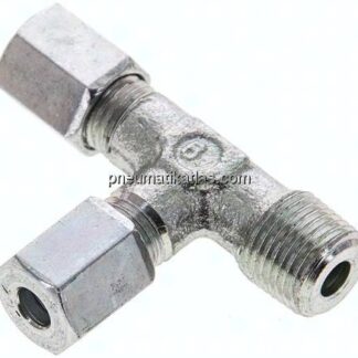 LE-Schneidringverschraubung R 1/8"-4 LL (M8x1), Stahl verzinkt