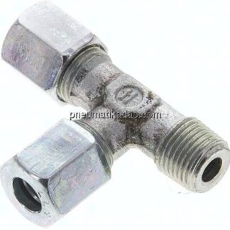 LE-Schneidringverschraubung R 1/8"-6 LL (M10x1), Stahl verzinkt