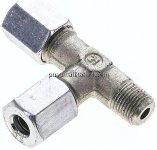 LE-Schneidringverschraubung R 1/8"-6 L (M12x1,5), Stahl verzinkt