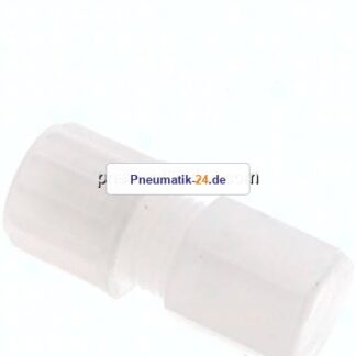 Aufschraub-Verschraubung G 1/4"-8x6mm, PVDF