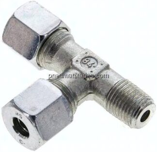 LE-Schneidringverschraubung R 1/4"-8 S (M16x1,5), Stahl verzinkt