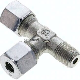 LE-Schneidringverschraubung R 1/4"-8 S (M16x1,5), Stahl verzinkt