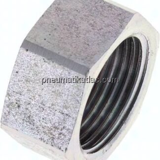 Überwurfmutter DN16, G 3/4", Bohrung 20,3mm, Stahl verzinkt