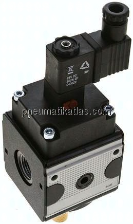 MULTIFIX 3/2-Wege Magnetventil (NC), G 1/2", 115 V AC
