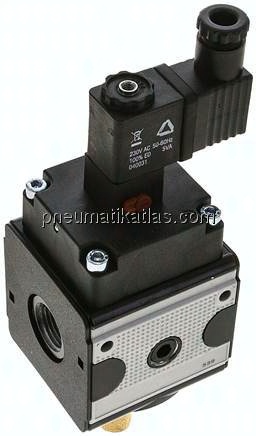 MULTIFIX 3/2-Wege Magnetventil (NC), G 1/2", 230 V AC