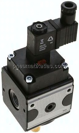 MULTIFIX 3/2-Wege Magnetventil (NC), G 1/2", 24 V DC
