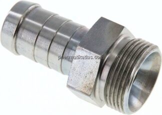 Schlauchnippel M 26x1,5 AG, 17 - 18mm, Stahl verzinkt