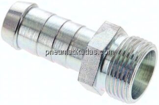 Schlauchnippel 15 L (M22x1,5), 14 - 15mm, Stahl verzinkt