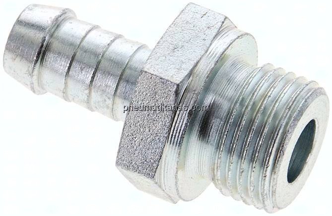 Schlauchnippel G 1/2" AG (Dichtkante), 11 - 12mm