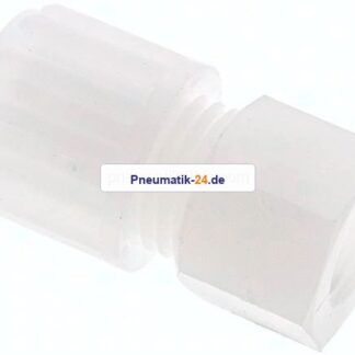 Aufschraub-Verschraubung G 1/8"-8x6mm, PVDF