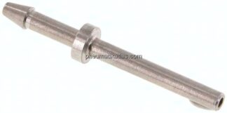 Schlauchnippel Rohr 4, Schl. 3 - 4mm, 1.4301