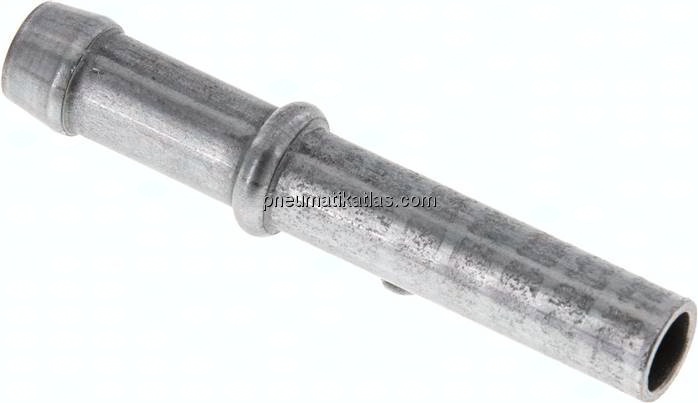 Schlauchnippel Rohr 8, Schl. 7 - 8mm, Stahl verzinkt