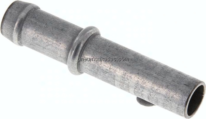 Schlauchnippel Rohr 10, Schl. 9 - 10mm, Stahl verzinkt