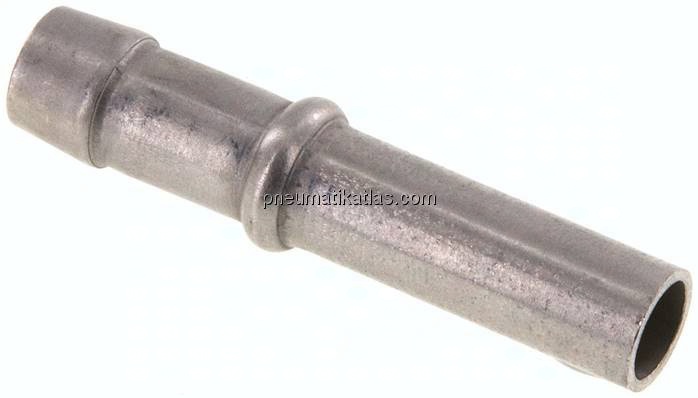Schlauchnippel Rohr 10, Schl. 9 - 10mm, 1.4301
