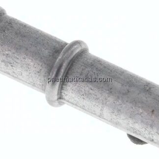 Schlauchnippel Rohr 12, Schl. 11 - 12mm, Stahl verzinkt