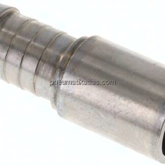 Schlauchnippel Rohr 28, Schl. 21 - 22mm, Stahl verzinkt