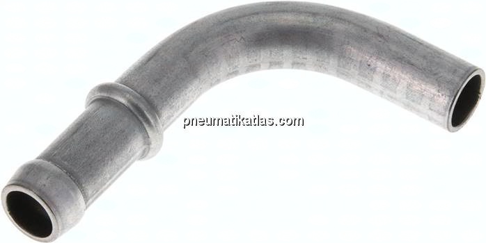 90°-Schlauchnippel Rohr 10, Schl. 9 - 10mm, Stahl verzinkt