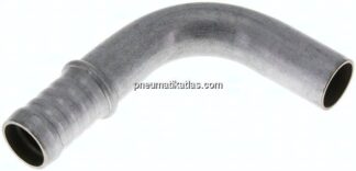 90°-Schlauchnippel Rohr 22, Schl. 21 - 22mm, Stahl verzinkt