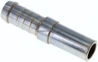 Schlauchnippel Rohr 16, Schl. 14 - 15mm, Stahl verzinkt