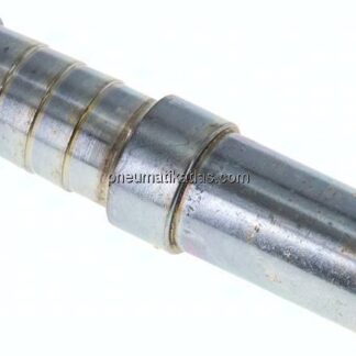 Schlauchnippel Rohr 16, Schl. 14 - 15mm, Stahl verzinkt