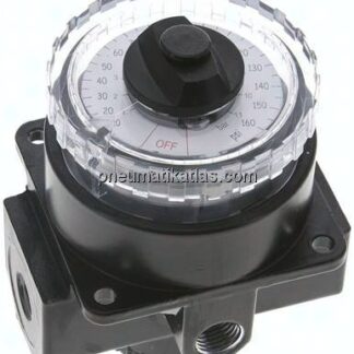 Manometerregler, G 1/4", 0 - 11 bar