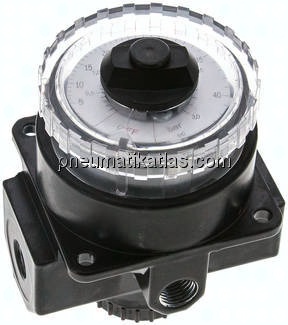Manometerregler, G 1/4", 0 - 3 bar