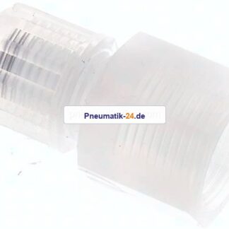 Aufschraub-Verschraubung G 3/8"-8x6mm, PFA