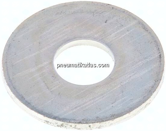 Unterlegscheibe, DIN 9021, M 18 / M 20 (20,3x56mm), Stahl verzinkt