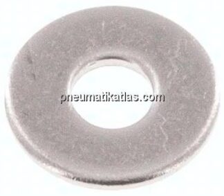 Unterlegscheibe, DIN 9021, M 3 (3,2x9mm), Stahl verzinkt