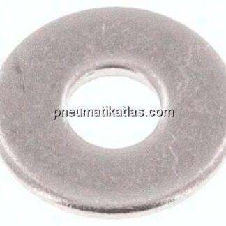 Unterlegscheibe, DIN 9021, M 3 (3,2x9mm), Stahl verzinkt