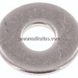 Unterlegscheibe, DIN 9021, M 4 (4,3x12mm), Edelstahl A2