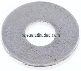 Unterlegscheibe, DIN 9021, M 6 (6,4x18mm), Stahgl verzinkt