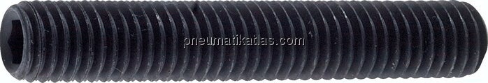 Gewindestift DIN 916 / ISO 4029, M 3x8, Stahl 45 H