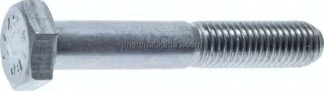 Sechskantschraube DIN 931, M 5x25, Stahl verzinkt 8.8