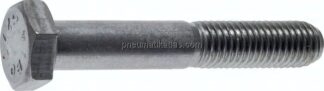 Sechskantschraube DIN 931, M 5x25, Edelstahl A2