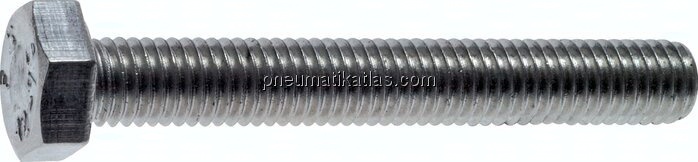 Sechskantschraube DIN 933, M 30x120, Edelstahl A4