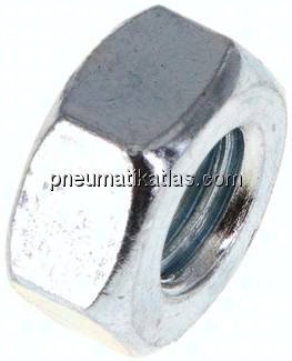 Sechskantmutter DIN 934 / ISO 4032, M 10x, Stahl verzinkt 8