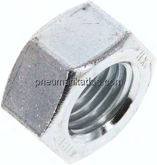 Sechskantmutter DIN 934 / ISO 4032, M 30, Stahl verzinkt 8