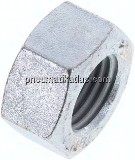 Sechskantmutter DIN 934 / ISO 4032, M 33, Stahl verzinkt 8