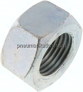 Sechskantmutter DIN 934 / ISO 4032, M 60, Stahl verzinkt 8